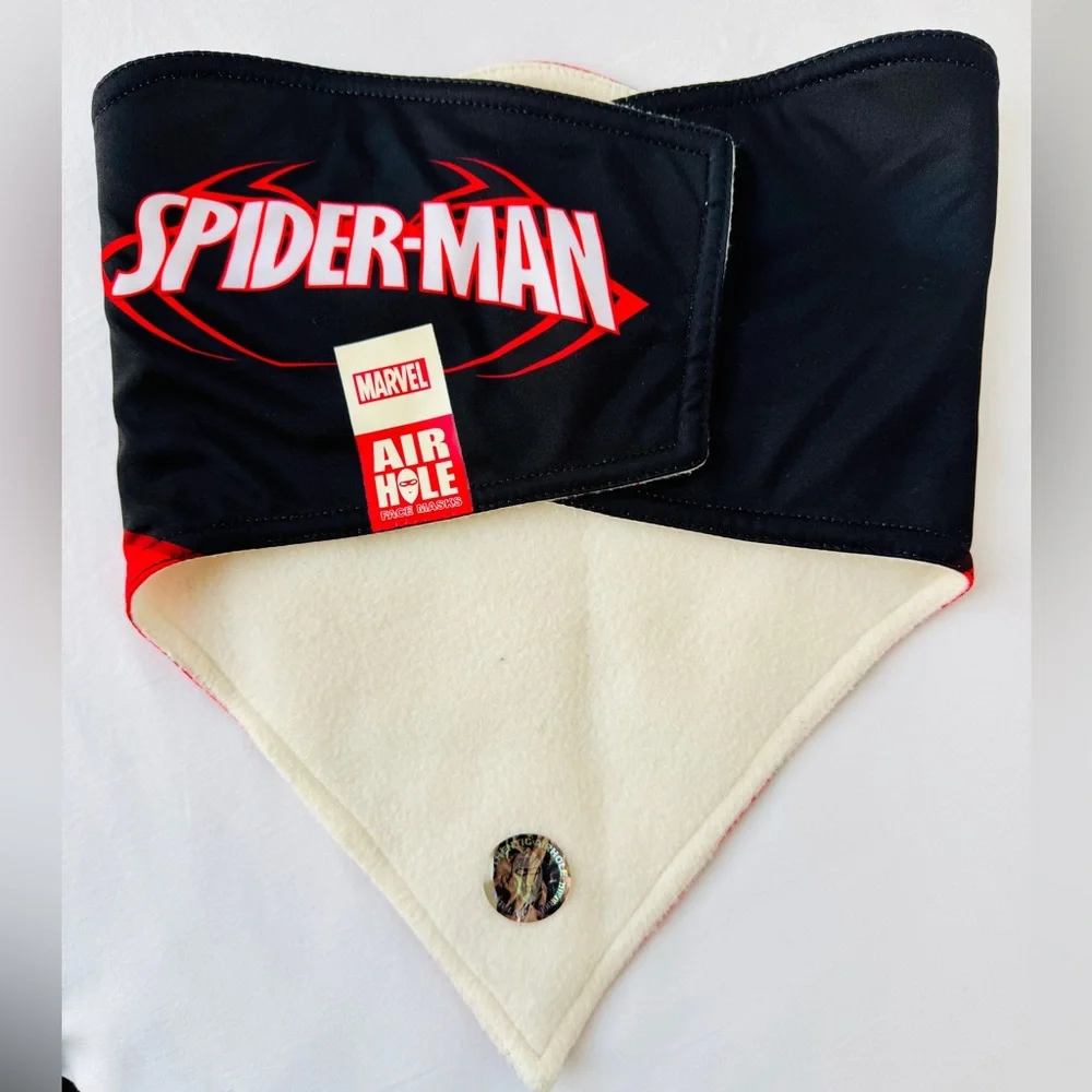 Marvel Spider-Man Black and Red Face Mask
